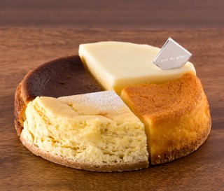 4種のアソートチーズケーキ