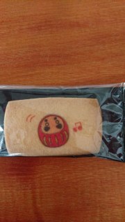 ぐんまちゃんｗｉｔｈだるま プリントクッキー